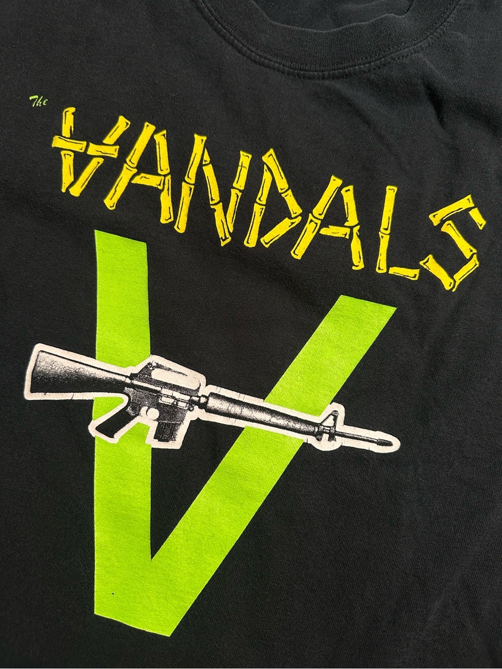 Vintage Neon The Vandals Band Tee